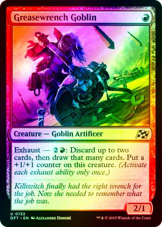 Greasewrench Goblin - 0132 - Foil