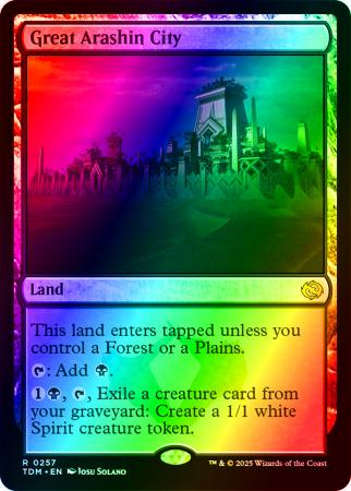 Great Arashin City - 0257 - Foil
