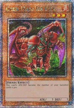 Gren Maju Da Eiza (Quarter Century Secret Rare) (RA04-EN124) - Quarter Century Stampede Quarter Century Secret Rare 1st Edition