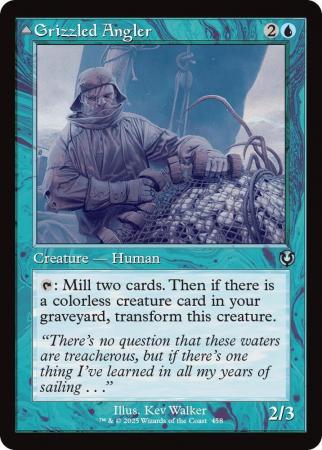 Grizzled Angler (Retro Frame) - 0458