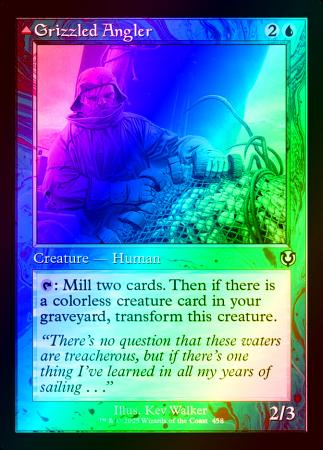 Grizzled Angler (Retro Frame) - 0458 - Foil