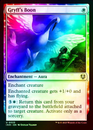 Gryff's Boon - 0025 - Foil