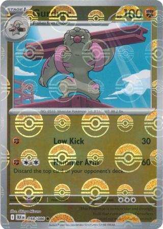Gurdurr (Poke Ball Pattern) - 051/086 - Common Reverse Holo