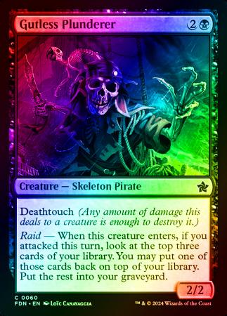 Gutless Plunderer - 0060 - Foil