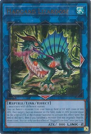 Haggard Lizardose (MP25-EN204) - 2025 Mega-Pack Ultra Rare 1st Edition