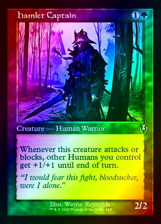 Hamlet Captain (Retro Frame) - 0413 - Foil