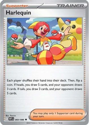 Harlequin - 083/086 - Uncommon Reverse Holo