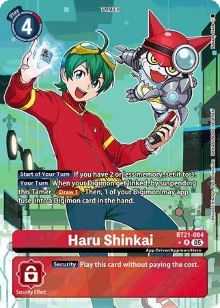 Haru Shinkai (Alternate Art) - BT21-084 R - Rare