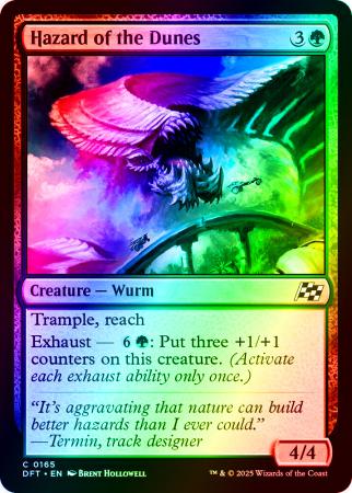 Hazard of the Dunes - 0165 - Foil
