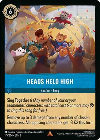 Heads Held High - 175/204 - Rare