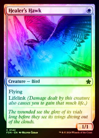 Healer's Hawk - 0142 - Foil