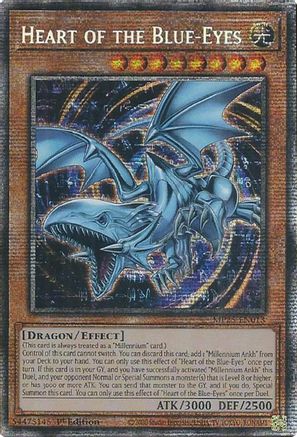 Heart of the Blue-Eyes (MP25-EN013) - 2025 Mega-Pack Starlight Rare 1st Edition