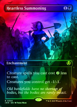 Heartless Summoning (Borderless) - 0309 - Foil