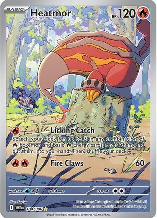 Heatmor - 104/086 - Illustration Rare