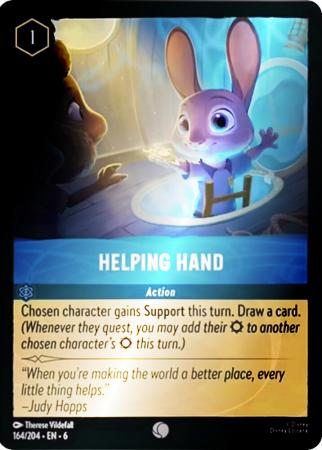 Helping Hand - 164/204 - Common Cold Foil