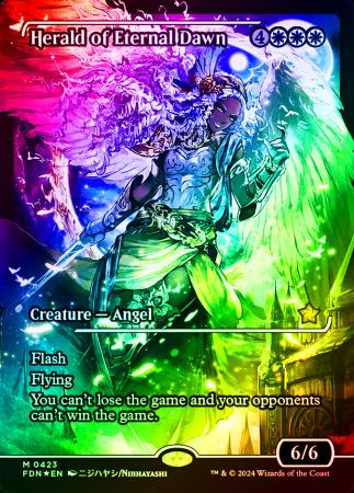 Herald of Eternal Dawn (Showcase) - 0423 - Foil
