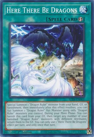 Here There Be Dragons (ALIN-EN061) - Alliance Insight Common / Short Print 1st Edition