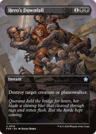 Hero's Downfall (Borderless) - 0319