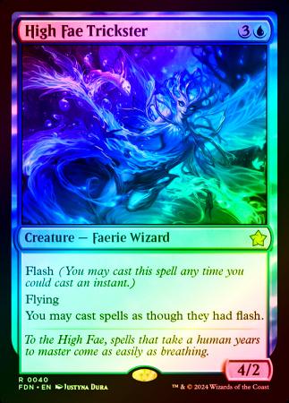 High Fae Trickster - 0040 - Foil