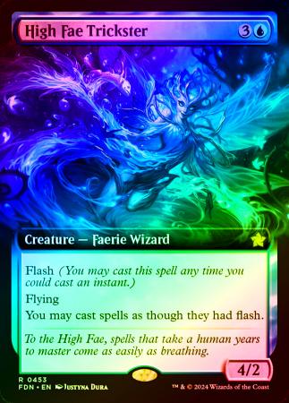 High Fae Trickster (Extended Art) - 0453 - Foil