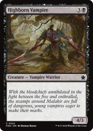 Highborn Vampire - 0522
