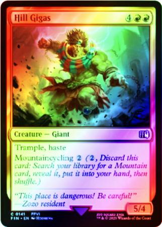 Hill Gigas - 0141 - Foil