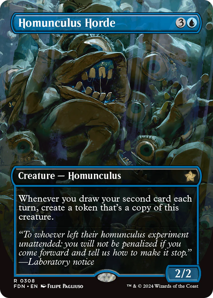 Homunculus Horde (Borderless) - 0308 - Foil