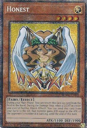 Honest (Starlight Rare) (BLMM-EN006) - Battles of Legend: Monster Mayhem Starlight Rare 1st Edition