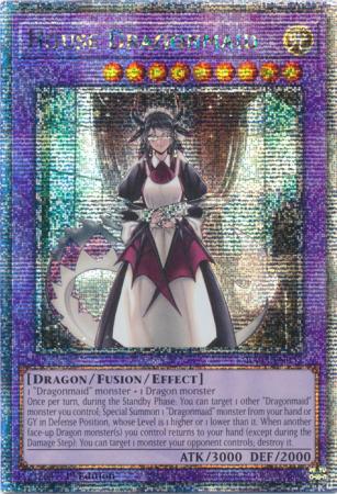 House Dragonmaid - RA03-EN037 - Quarter Century Secret Rare 1st Edition