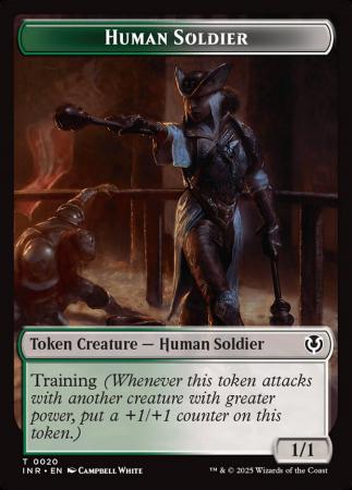 Human Soldier (0020) / Emblem - Tamiyo, Field Researcher Double-Sided Tkn - 20 / 26