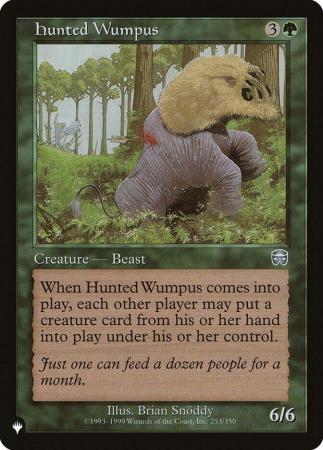 Hunted Wumpus - 253