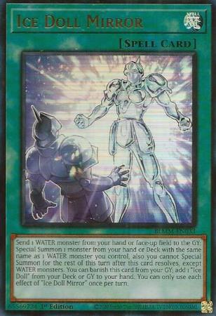 Ice Doll Mirror (BLMM-EN033) - Battles of Legend: Monster Mayhem Ultra Rare 1st Edition