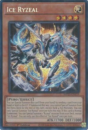 Ice Ryzeal (MP25-EN119) - 2025 Mega-Pack Prismatic Secret Rare 1st Edition