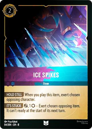 Ice Spikes - 084/204 - Uncommon Cold Foil