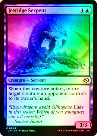 Iceridge Serpent - 0049 - Foil