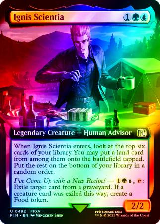 Ignis Scientia (Extended Art) - 0492 - Foil