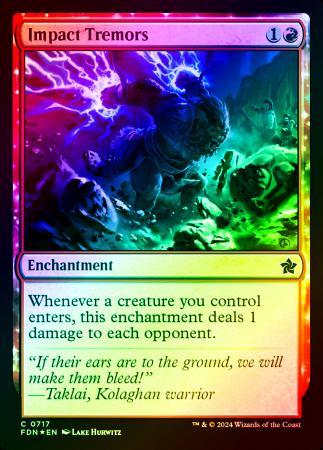 Impact Tremors - 0717 - Foil