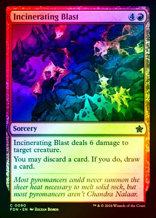 Incinerating Blast - 0090 - Foil