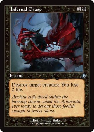Infernal Grasp (Retro Frame) - 0385
