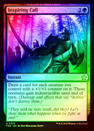 Inspiring Call - 0226 - Foil
