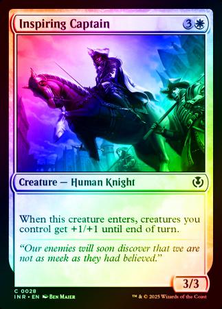 Inspiring Captain - 0028 - Foil