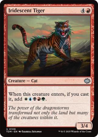 Iridescent Tiger - 0109