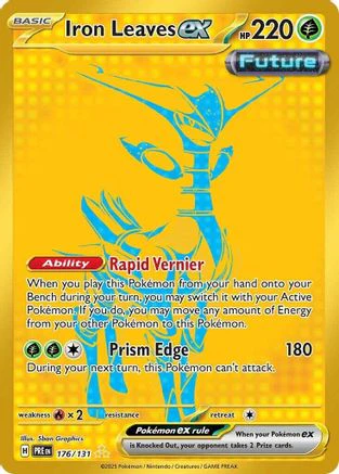 Iron Leaves ex - 176/131 - Gold Secret