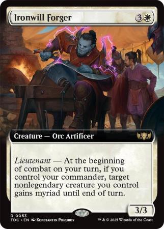 Ironwill Forger (Extended Art) - 0053