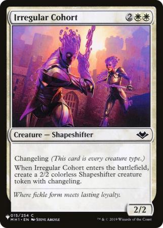 Irregular Cohort - 015
