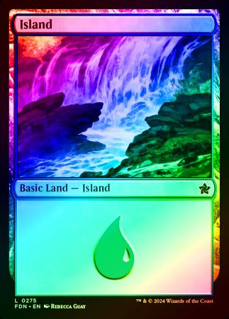 Island (0275) - 0275 - Foil