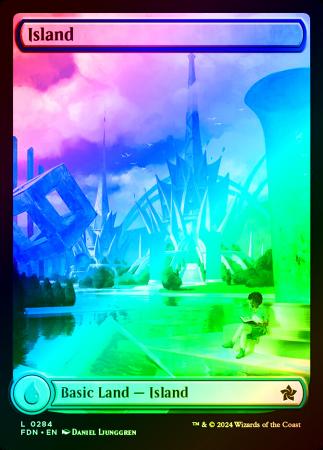 Island (0284) - 0284 - Foil