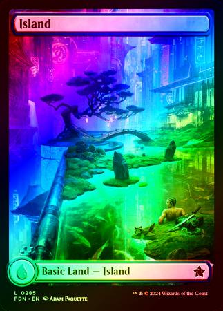 Island (0285) - 0285 - Foil