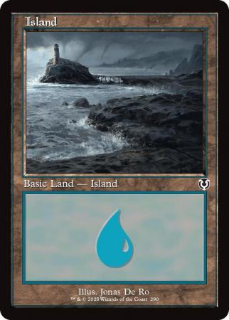 Island (290) (Retro Frame) - 0290