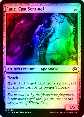Jade-Cast Sentinel - 0243 - Foil